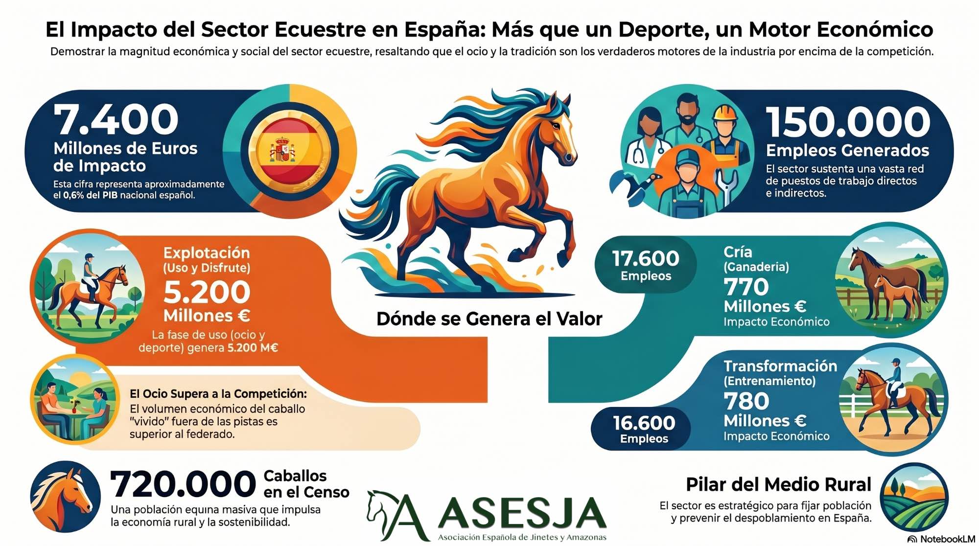 La econom&iacute;a del caballo