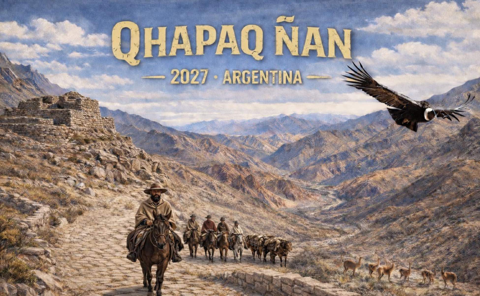 La expedici&oacute;n a caballo Qhapaq &Ntilde;an 2027 redescubre el alma de los Andes